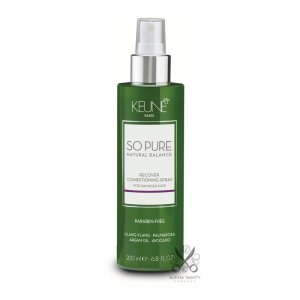 Keune So Pure - Spray Tratament Reparator pentru Par Intens Degradat Keune So Pure Recover Conditioning - 200ml