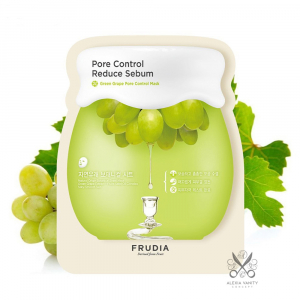 Masca pentru Fata - Mască de Fata pentru Ten Gras, Acneic cu Struguri Verzi Frudia