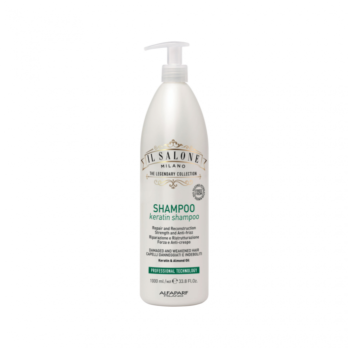 IL SALONE MILANO KERATIN SHAMPOO - Sampon cu Keratina pentru par deteriorat 1000 ml [1]
