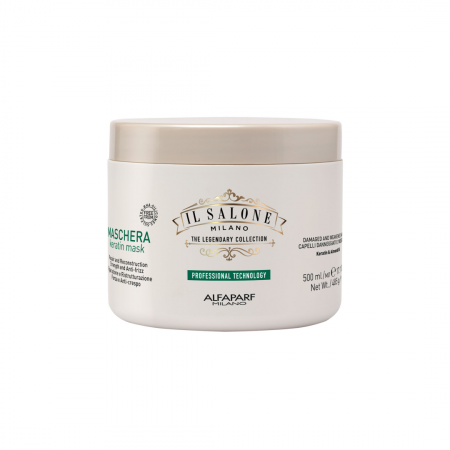Keratin - Pentru par deteriorat si slabit - IL SALONE MILANO KERATIN MASK - Masca cu Keratina pentru par deteriorat 500 ml