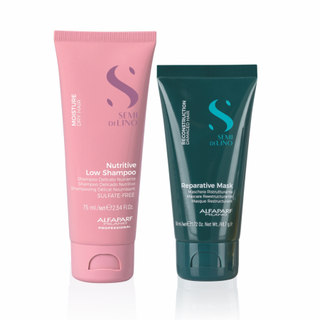Hidratare - Kit travel Sampon 75ml Hidratare + Masca 50ml Reconstructie
