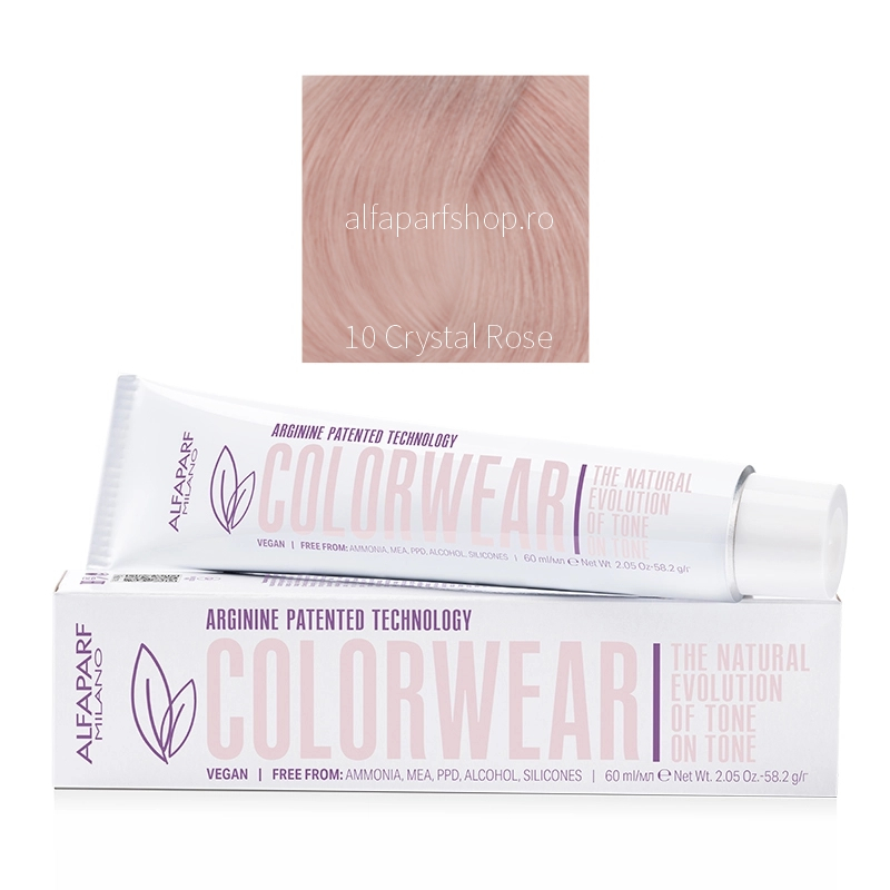 COLOR WEAR NEW vopsea fara amoniac nr.10 Crystal Rose