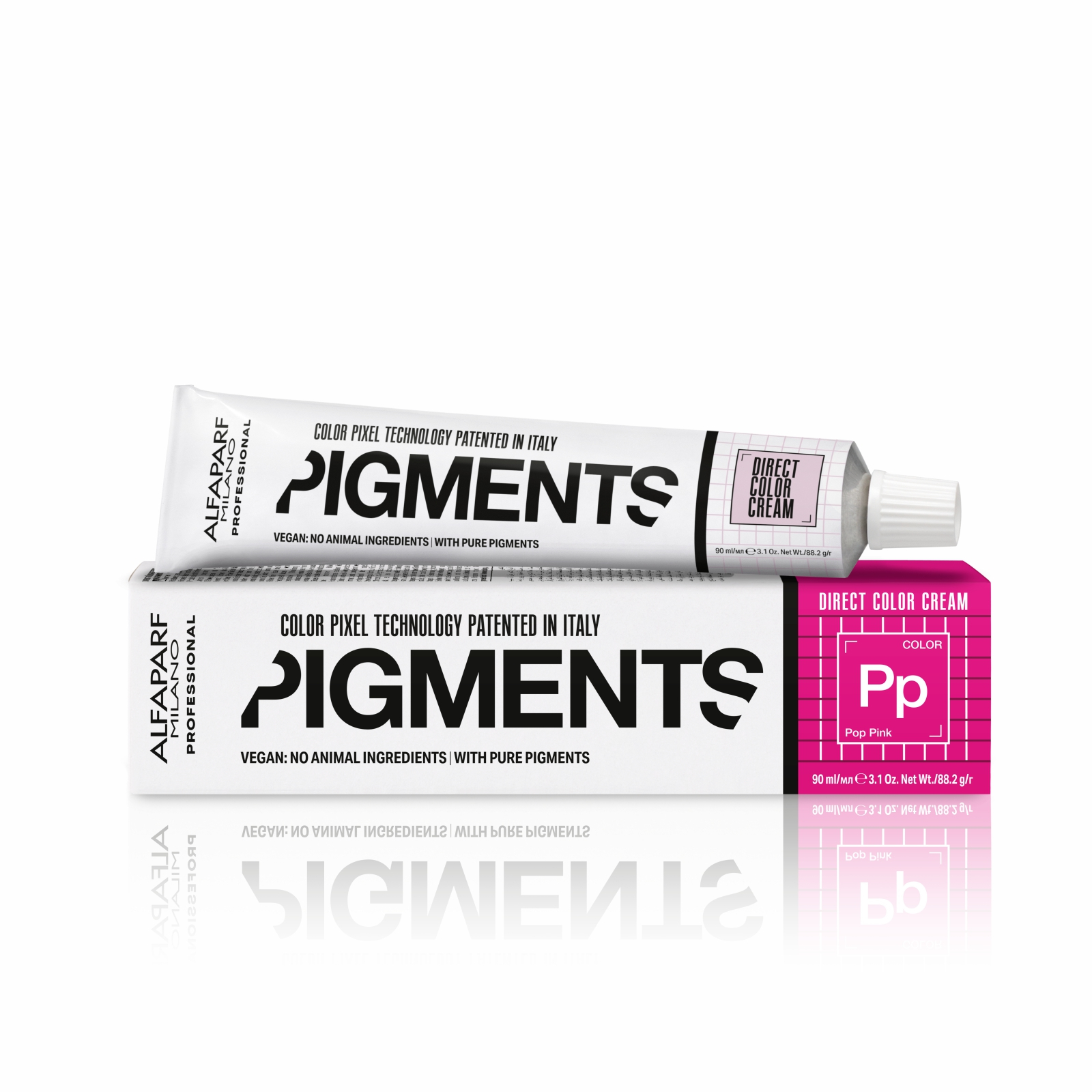 PIGMENTS CREAM Crema de colorare directa POP PINK - Crema de colorare directa Pp 90 ml