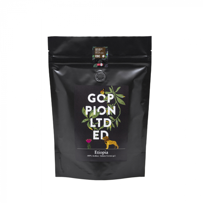 Cafea de specialitate Etiopia Single Origin Coffee CSC, Goppion, boabe, 500 gr [1]