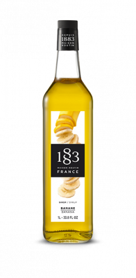 Sirop Routin 1883/1L - Sirop Banane, 1883 Maison Routin