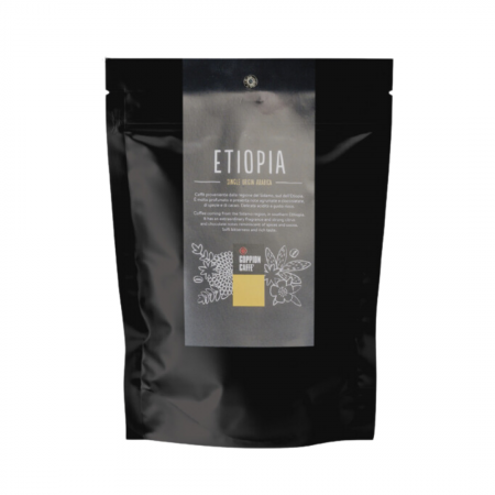 CAFEA BOABE - Cafea premium Etiopia Single Origin Coffee, Goppion, boabe, 500 gr