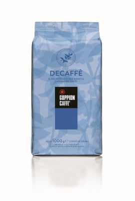 CAFEA BOABE - Cafea premium decofeinizată, Decaffe, Goppion, boabe, 1000 gr