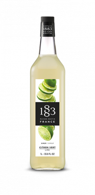 Sirop Routin 1883/1L - Sirop Lime, 1883 Maison Routin