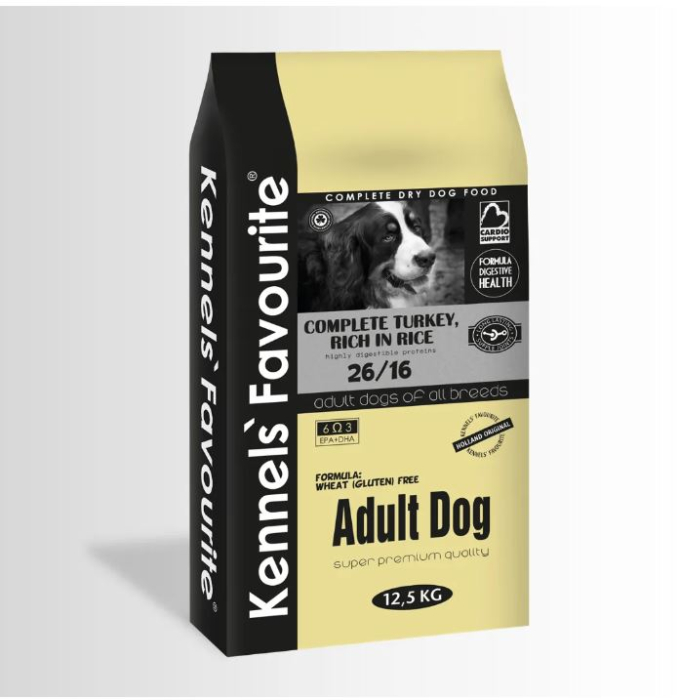 Kennels Favourite ADULT DOG - curcan si orez pentru caini adulti toate rasele si seniori [1]