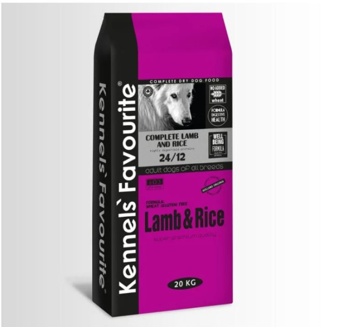 Kennels Favourite LAMB & RICE - miel si orez pt caini adulti formula SENSITIVE [2]