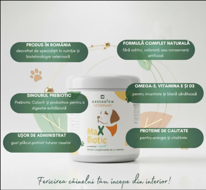 MAXbiotic- Formula 3 in1  Prebiotice, Probiotice & Proteine [2]