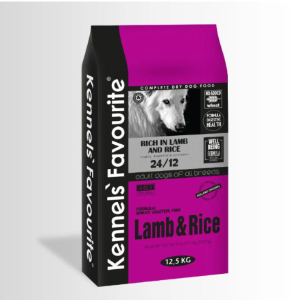 Kennels Favourite LAMB & RICE - miel si orez pt caini adulti formula SENSITIVE