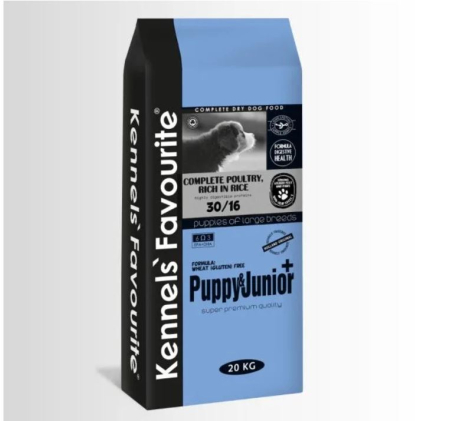 Hrana & recompense CAINI - Kennels Favourite PUPPY&JUNIOR+ - caini pui/juniori rase mari si gigantice