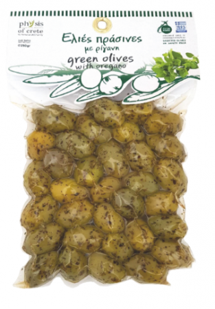 Masline - Masline verzi marinate cu oregano