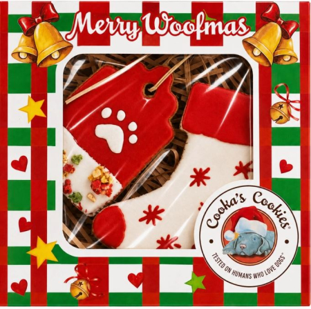 Max’s Selection Christmas Treats Box – Cutie cadou de Craciun pentru caini | Alishop [1]