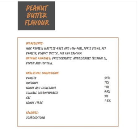 Recompensa - os de ros cu branza si unt de arahide [3]