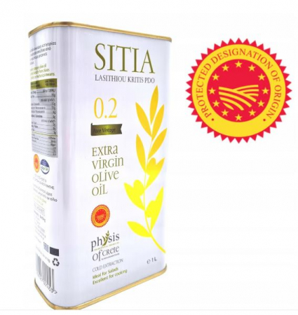 Ulei de masline - SITIA PDO Ulei de masline extravirgin 0,2% aciditate - PREMIUM - PHYSIS OF CRETE