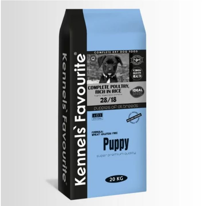 Kennels Favourite PUPPY - caini pui talie medie si mare 20 kg