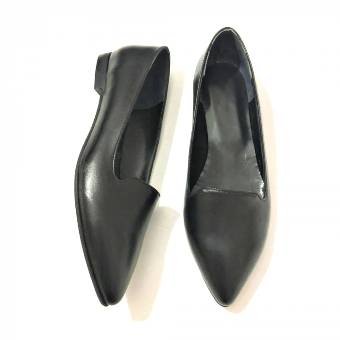 Loafers dama din piele naturala Black Merry [3]