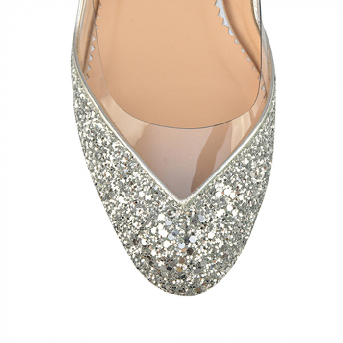 Balerini Mihai Albu din piele Silver Glamour [3]
