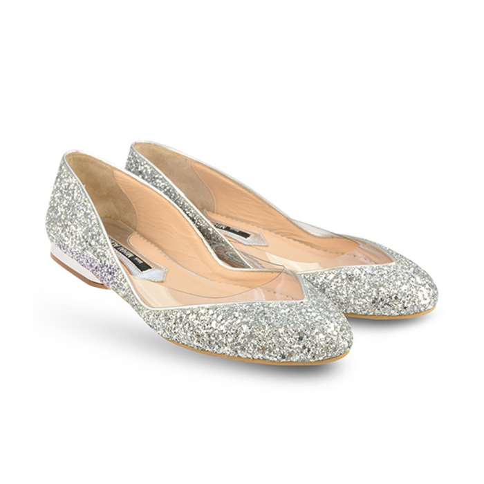 Balerini Mihai Albu din piele Silver Glamour [2]