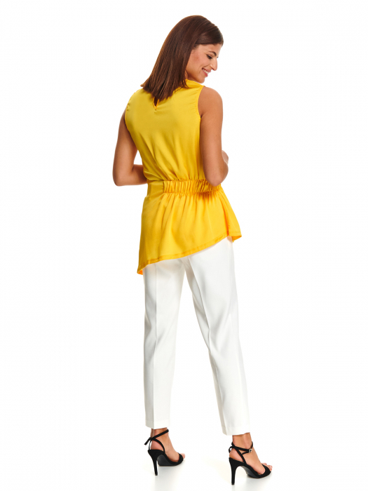 Bluza office fara maneci Yellow Dream, 36 [3]