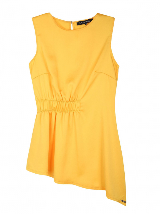 Bluza office fara maneci Yellow Dream, 36 [6]