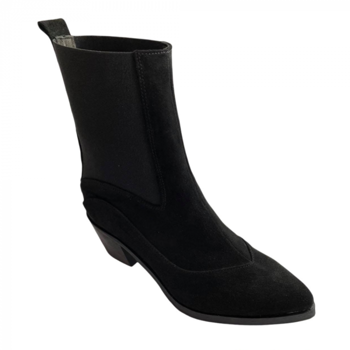 Ciocate dama din piele intoarsa Black Cher, 37 [4]