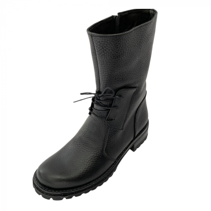 Cizme dama din piele Black New Giorgia [3]