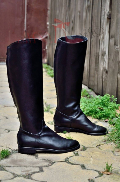 Cizme lungi cu talpa joasa Back in Black, 37 [4]