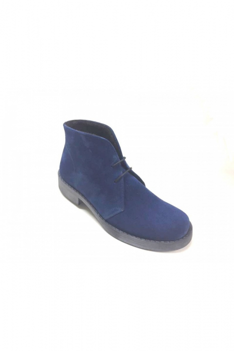 Ghete dama din piele Blue Denim Aida [3]