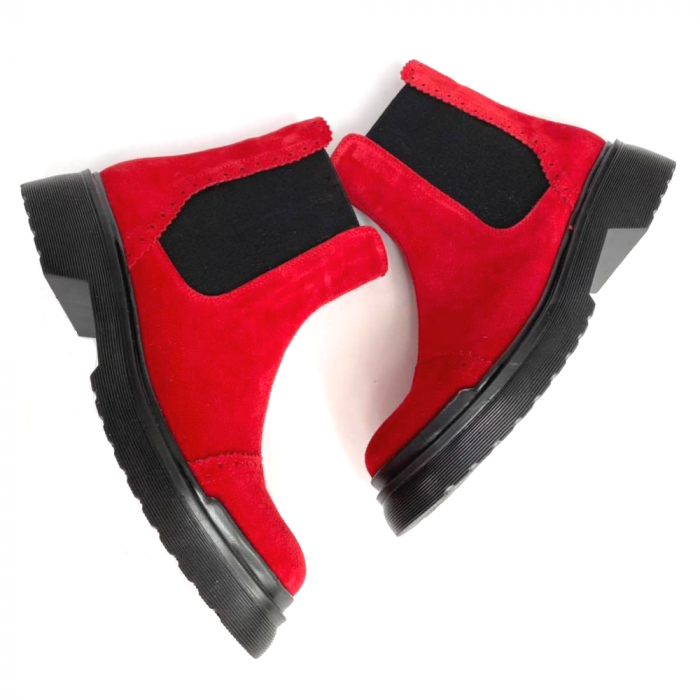 Ghete dama din piele intoarsa Red Fabiola, 39 [3]