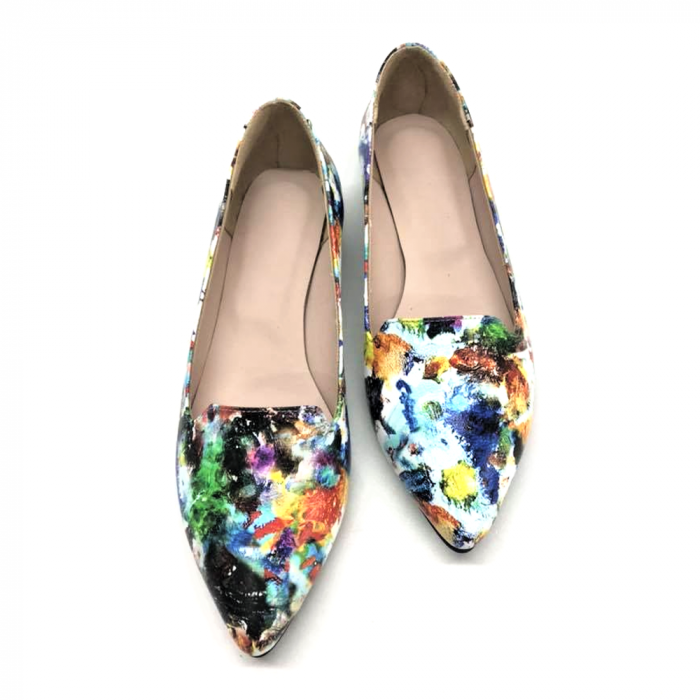 Loafers dama din piele naturala Painted Merry [4]