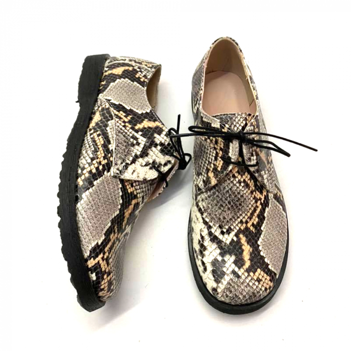 Pantofi din piele naturala Oxford Pax Snake [2]