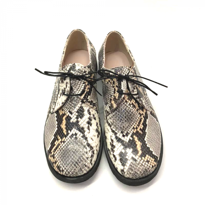 Pantofi din piele naturala Oxford Pax Snake [4]