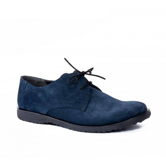 Pantofi din piele intoarsa Pax bleumarin [1]