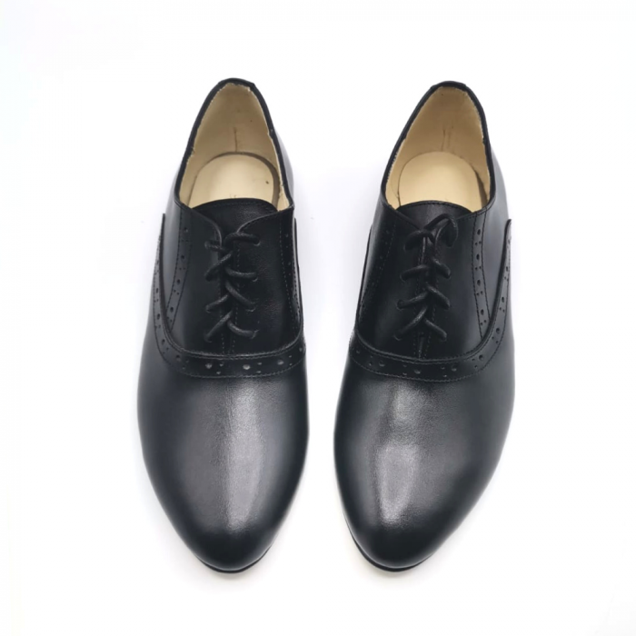 Pantofi din piele naturala Hector Simple Black, 37 [2]