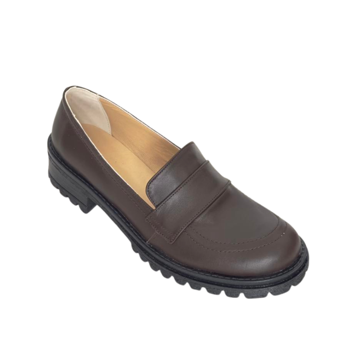 Pantofi din piele naturala Sonia Brown [1]