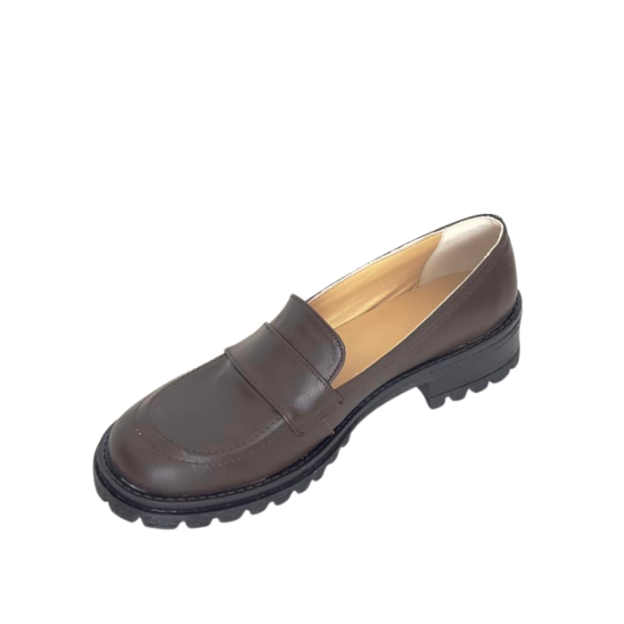 Pantofi din piele naturala Sonia Brown [5]