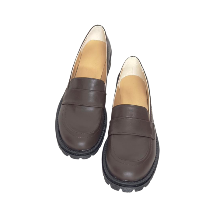 Pantofi din piele naturala Sonia Brown [2]