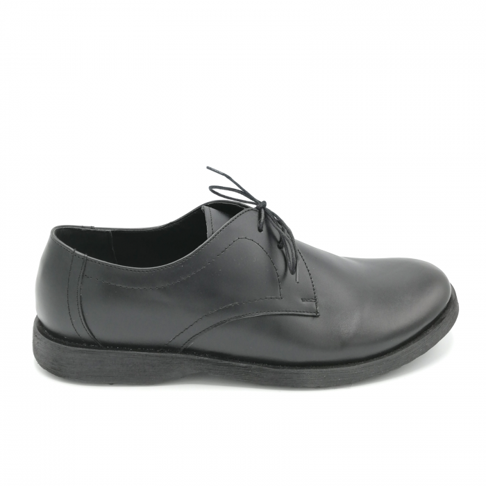 Pantofi din piele Oxford Pax Black, 40 [1]