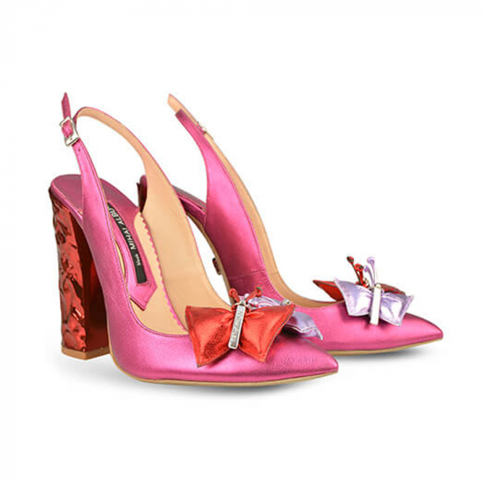 Pantofi Mihai Albu din piele Ruby Butterfly [2]