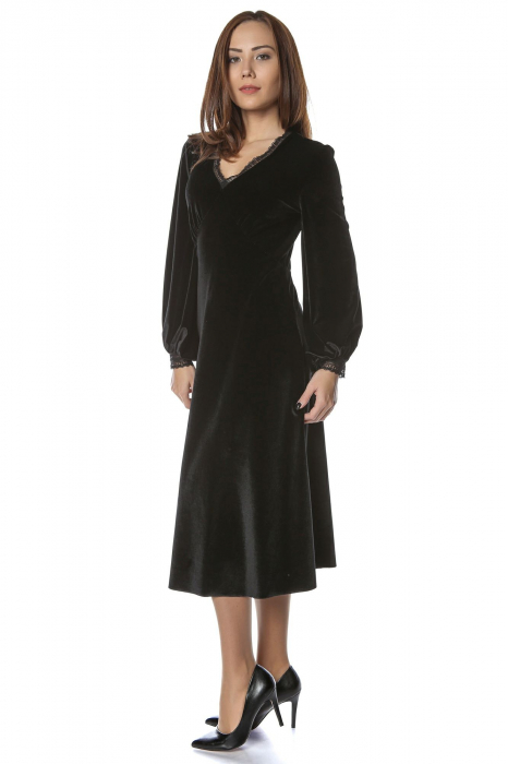 Rochie eleganta din catifea Mia [2]