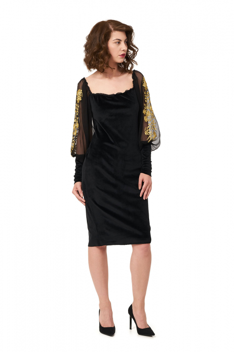 Rochie eleganta din catifea Tess [3]