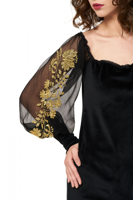 Rochie eleganta din catifea Tess [2]