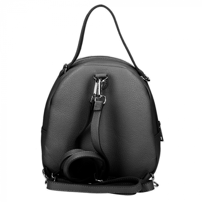 Rucsac din piele naturala neagra Zoella [4]