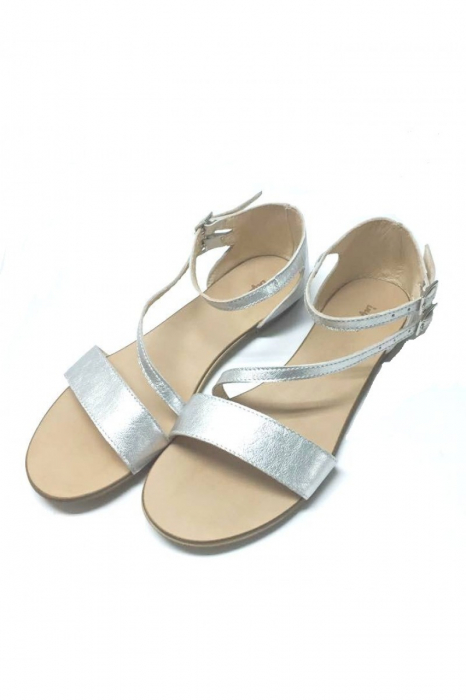 Sandale dama din piele Silver Anna [2]