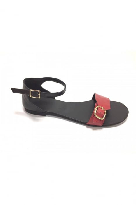 Sandale de dama din piele Ada Red [2]