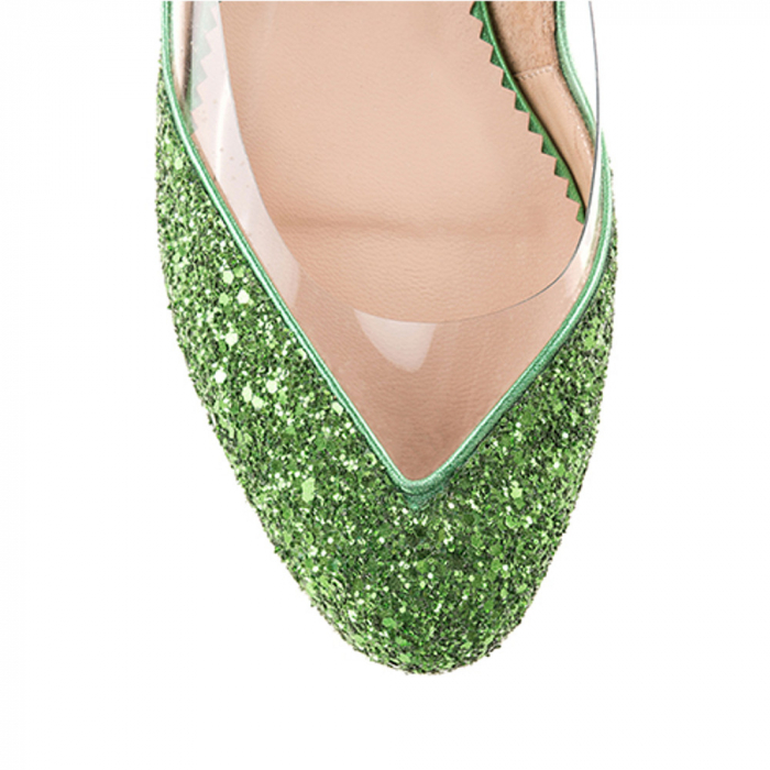 Balerini Mihai Albu din piele Emerald Glamour [3]
