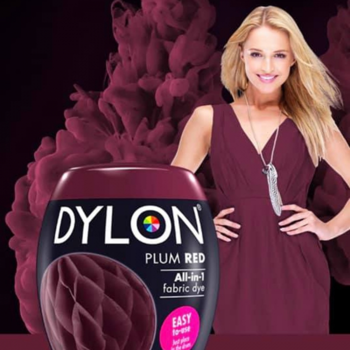 Vopsea de haine Dylon Plum Red [4]